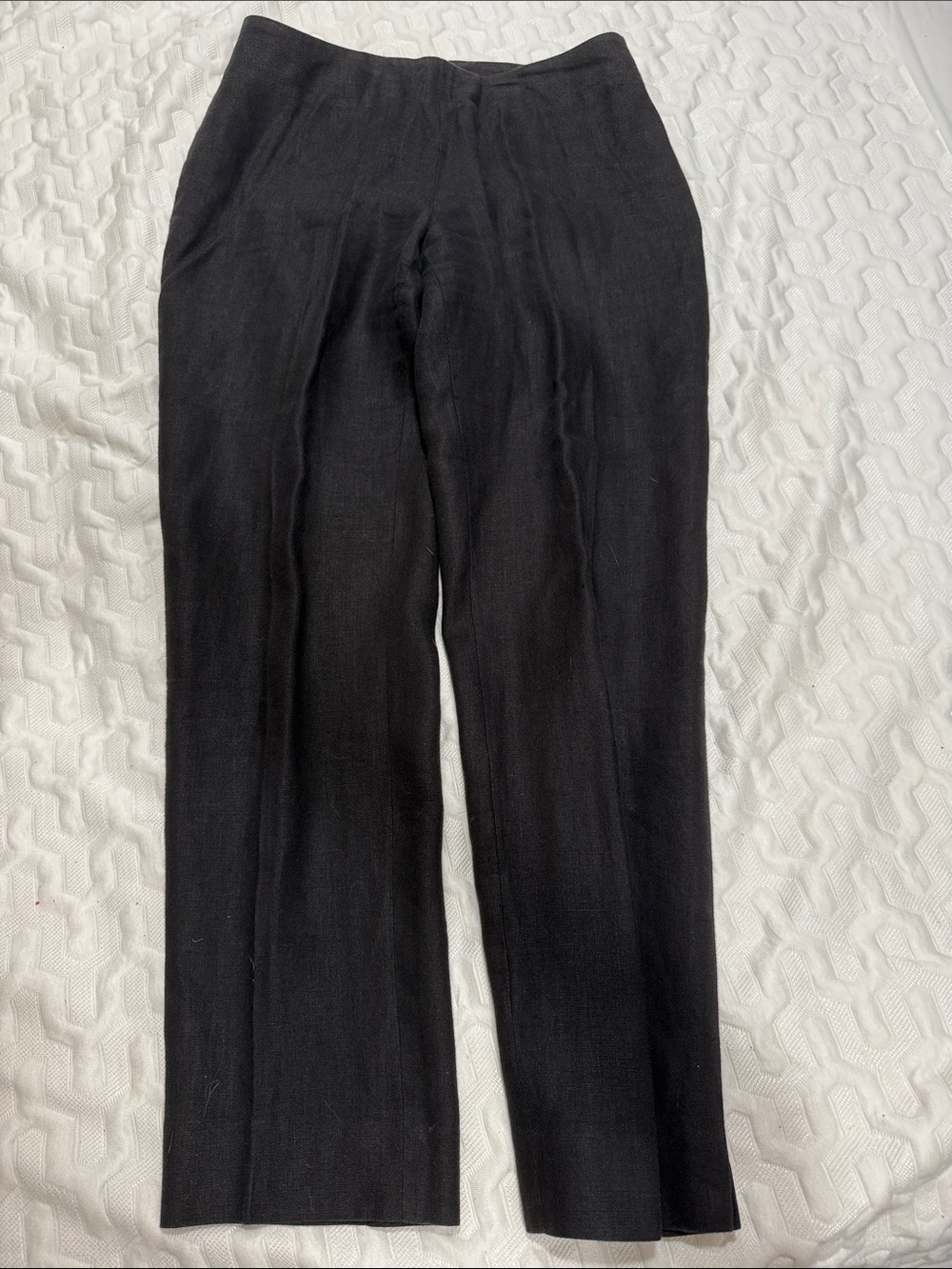 Talbots Black Straight-Leg Dress Pants